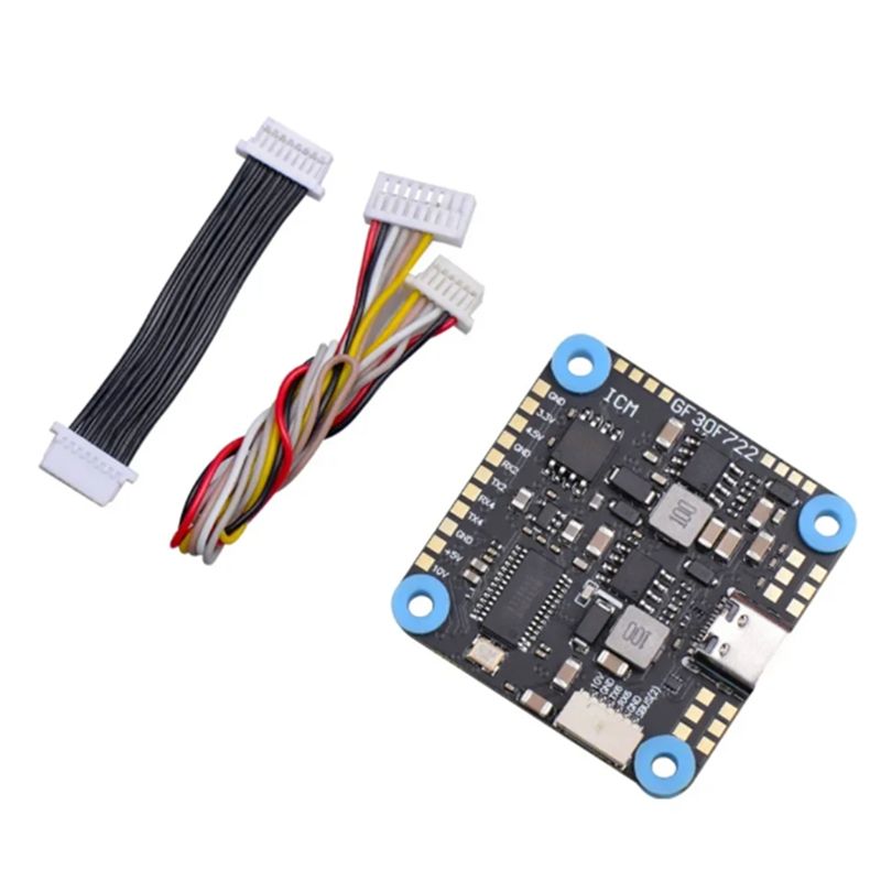 Drone Flight Controller - Controlador de Vuelo ABJA-3-8S 30.5X30.5Mm GF30F722-ICM
