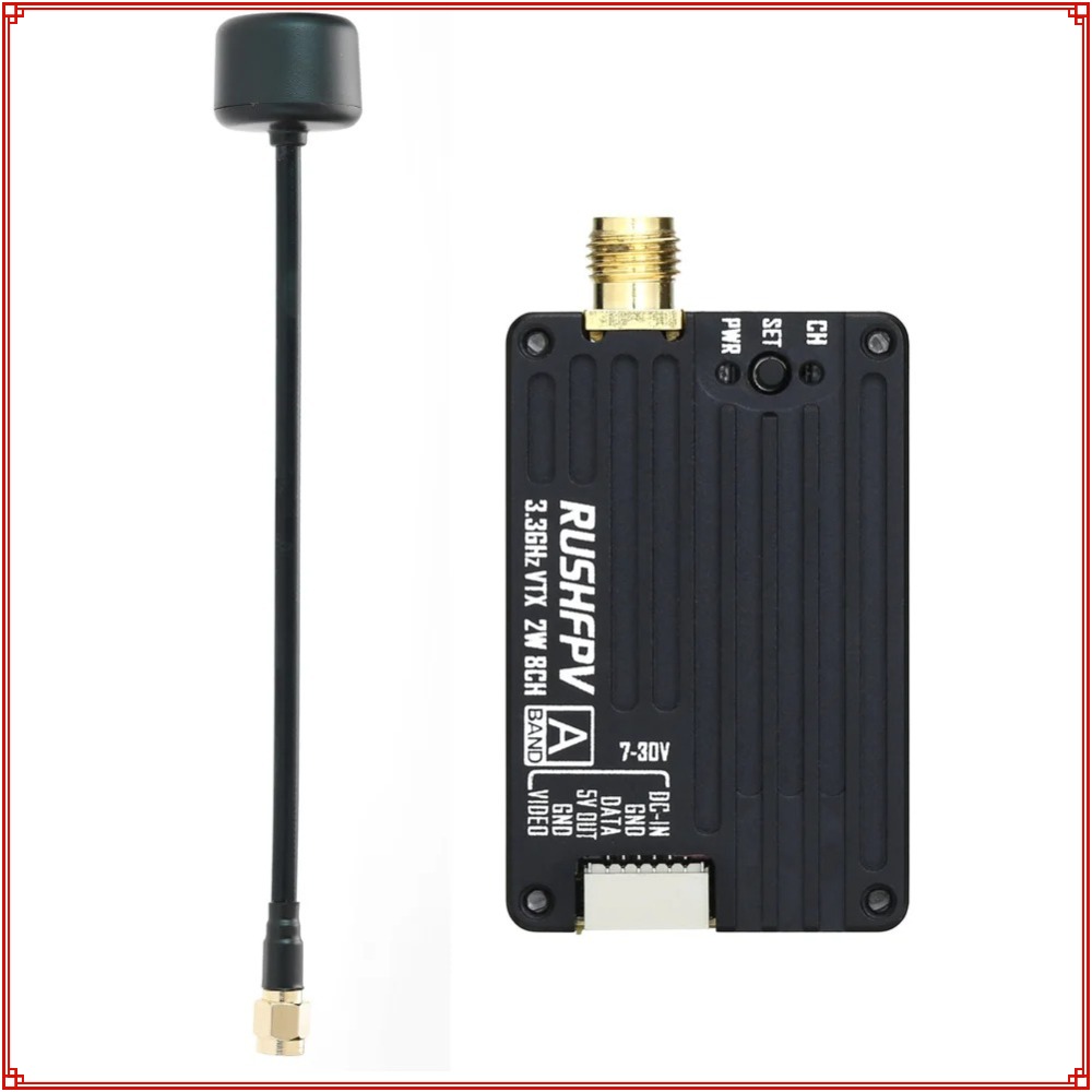 Drone Receiver - Nuevo Transmisor RUSHFPV 3.3G 2W VTX