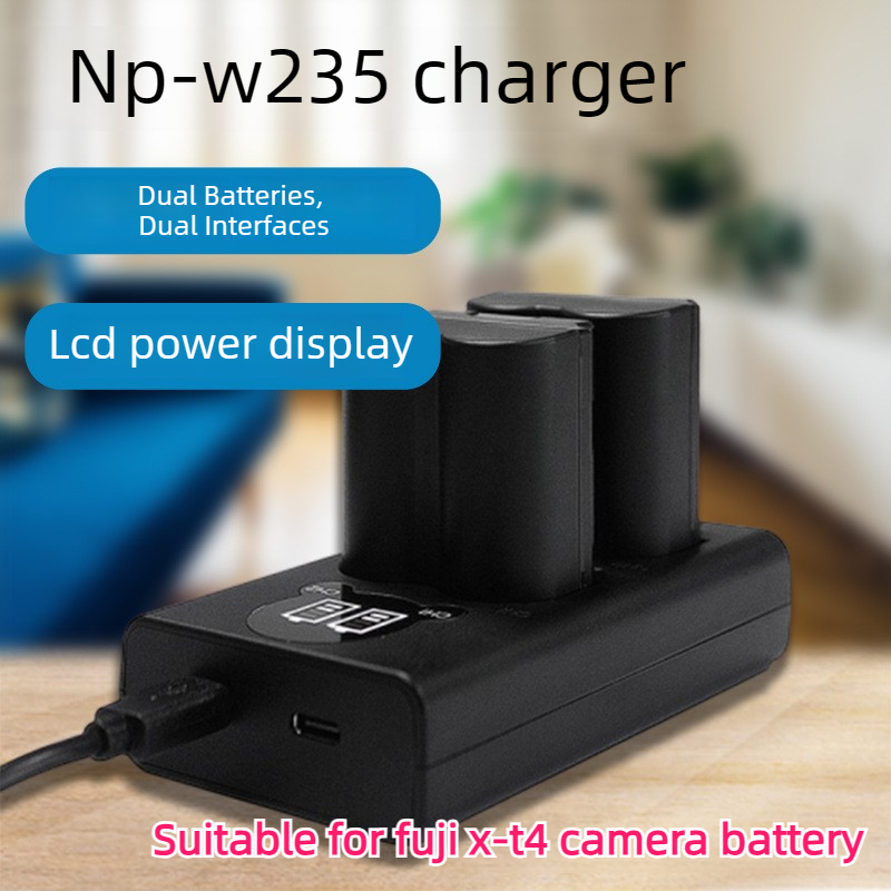 Drone Camera - 2200mAh NP-W235 NP W235 batería LCD
