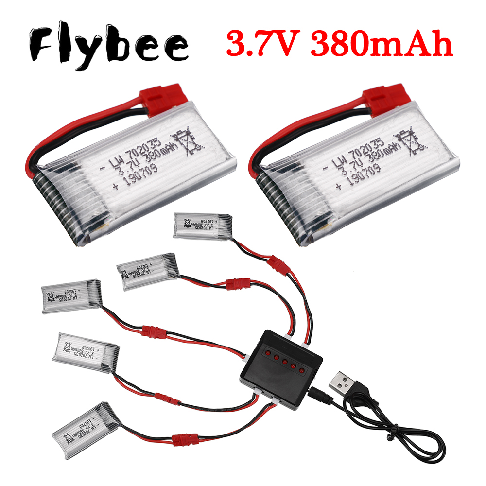 Drone Charger - Batería Lipo de 3,7 V, 380mAh