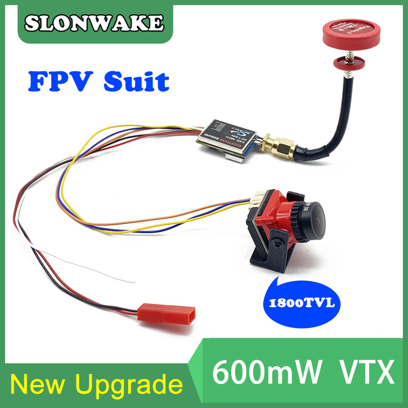 5,8G 48CH 600mW VTX-CAM ajusta - Drone Receiver reseña y precio