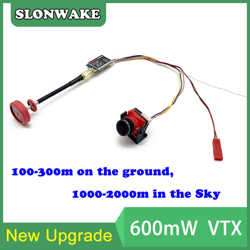 5,8G 48CH 600mW VTX-CAM ajusta - Drone Receiver reseña y precio