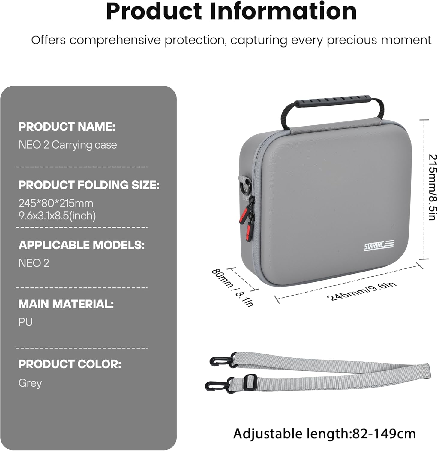STARTRC Neo 2 Bolso de hombro  - Drone Battery reseña y precio