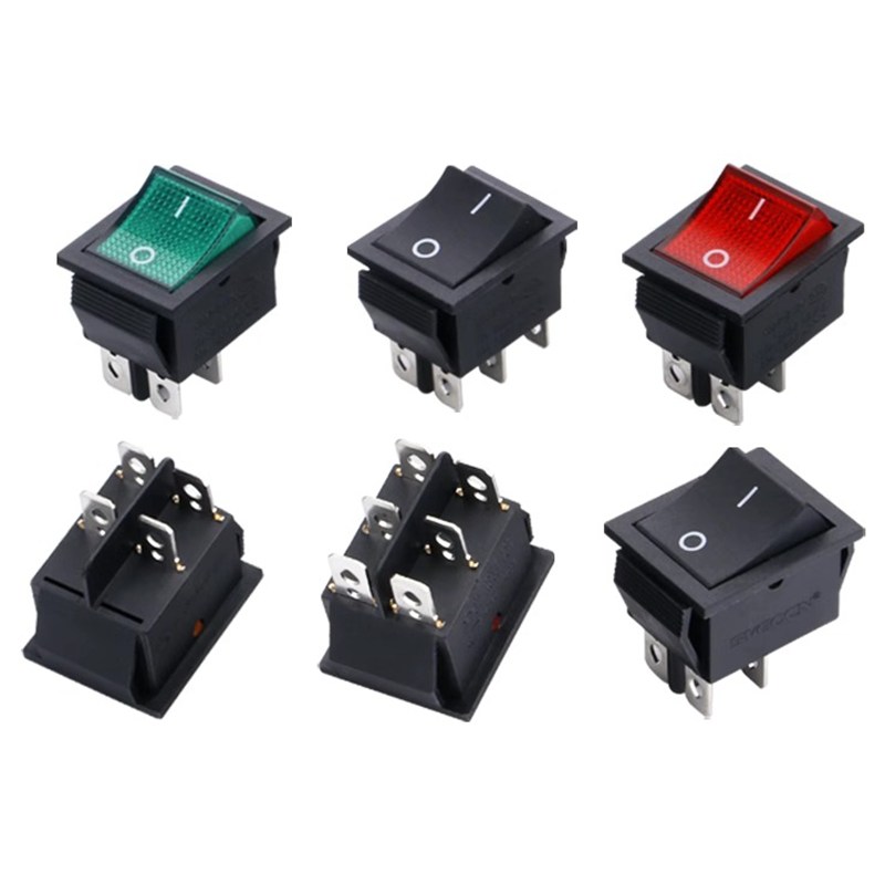 Interruptor basculante KCD4 ON - Drone Buzzer reseña y precio