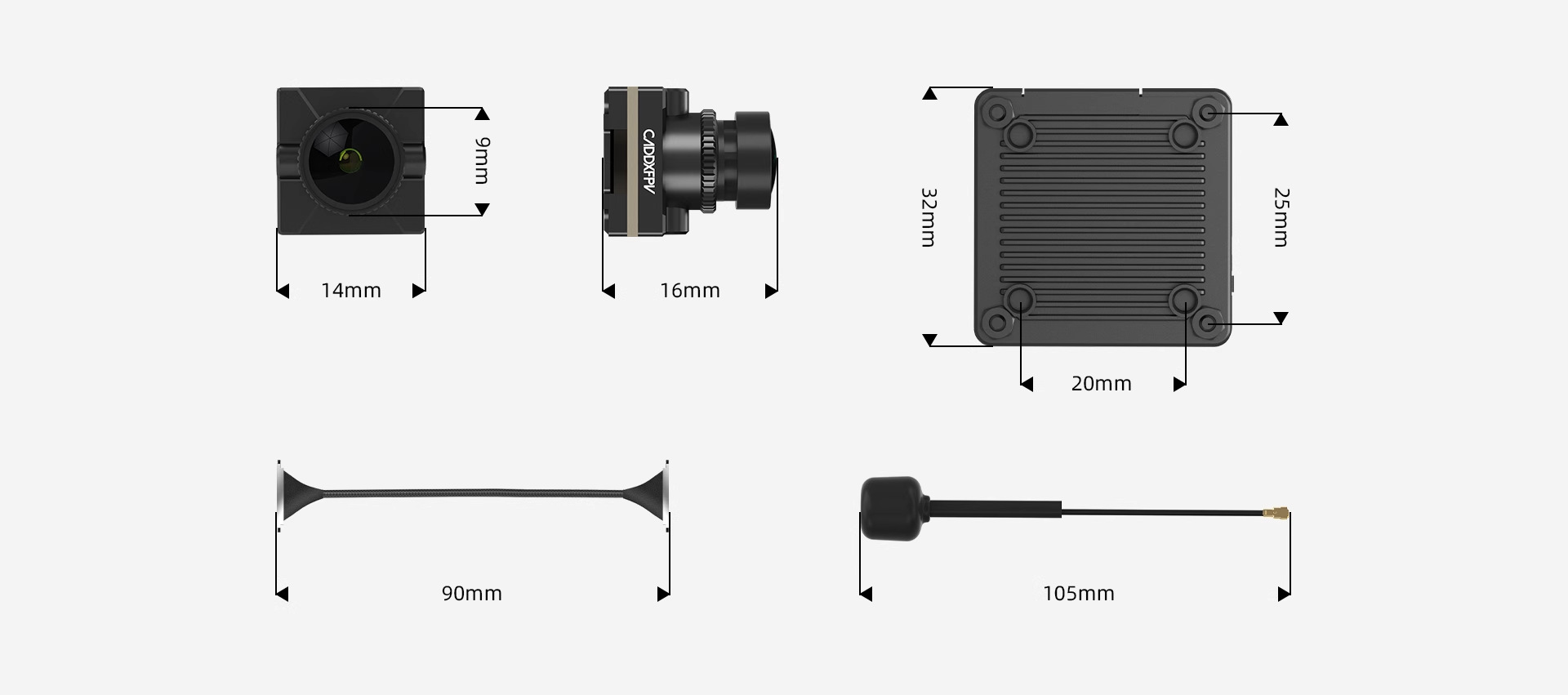 Walksnail Nano V3 Mini Dron/Cá - Drone Camera reseña y precio