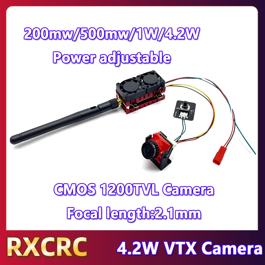 RXCRC 5,8G 48CH 4,2 W transmis - Drone Receiver reseña y precio