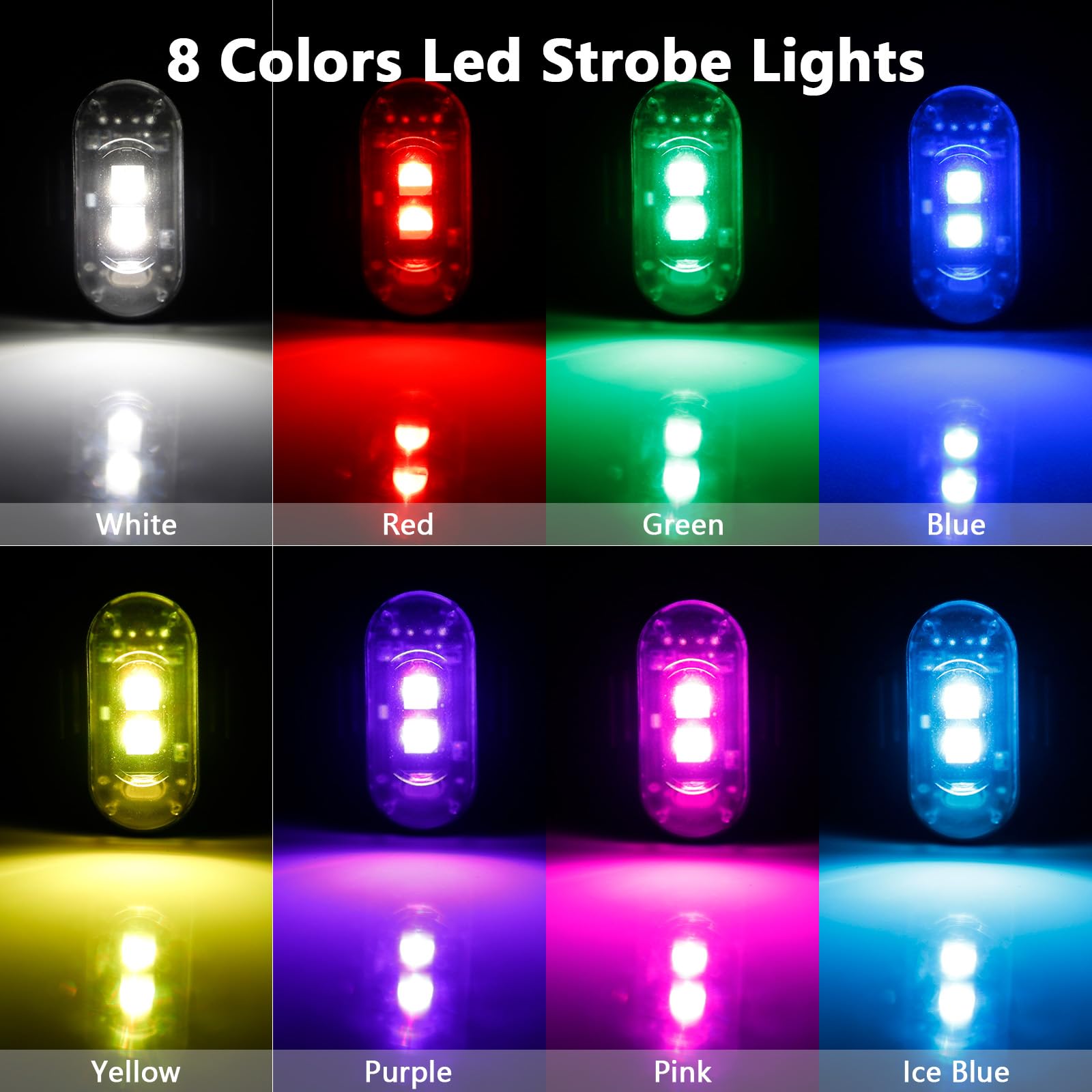 4 Luces Estroboscópicas LED co - Drone Led Light reseña y precio