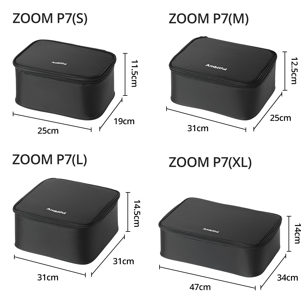 Ambitful ZOOM P7II XL bolsa de - Drone Camera reseña y precio