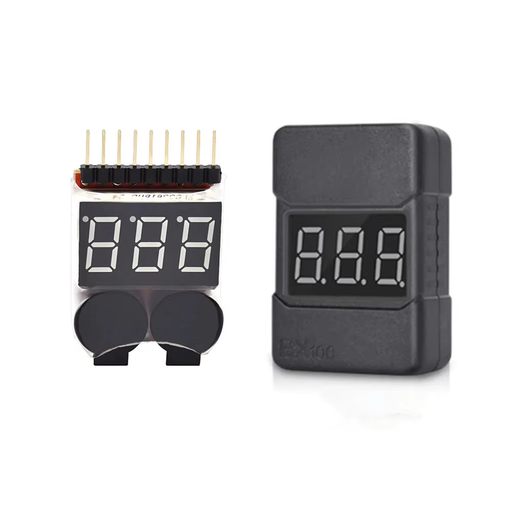 BX100 1-8S Lipo indicador de v - Drone Buzzer reseña y precio