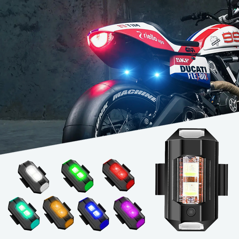 Luces para motocicleta, luz es - Drone Led Light reseña y precio