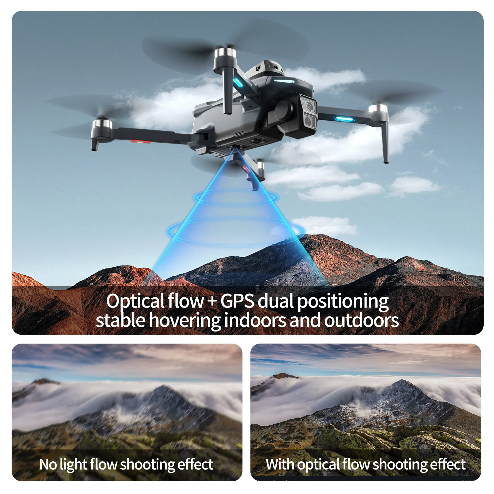Dron GPS Lenovo XT606 MAX 4k P - Drone Gps Mount reseña y precio