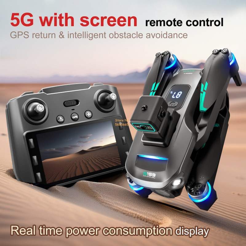 8K Cámara Dual 5G WIFI FPV Con - Drone Gps Module reseña y precio