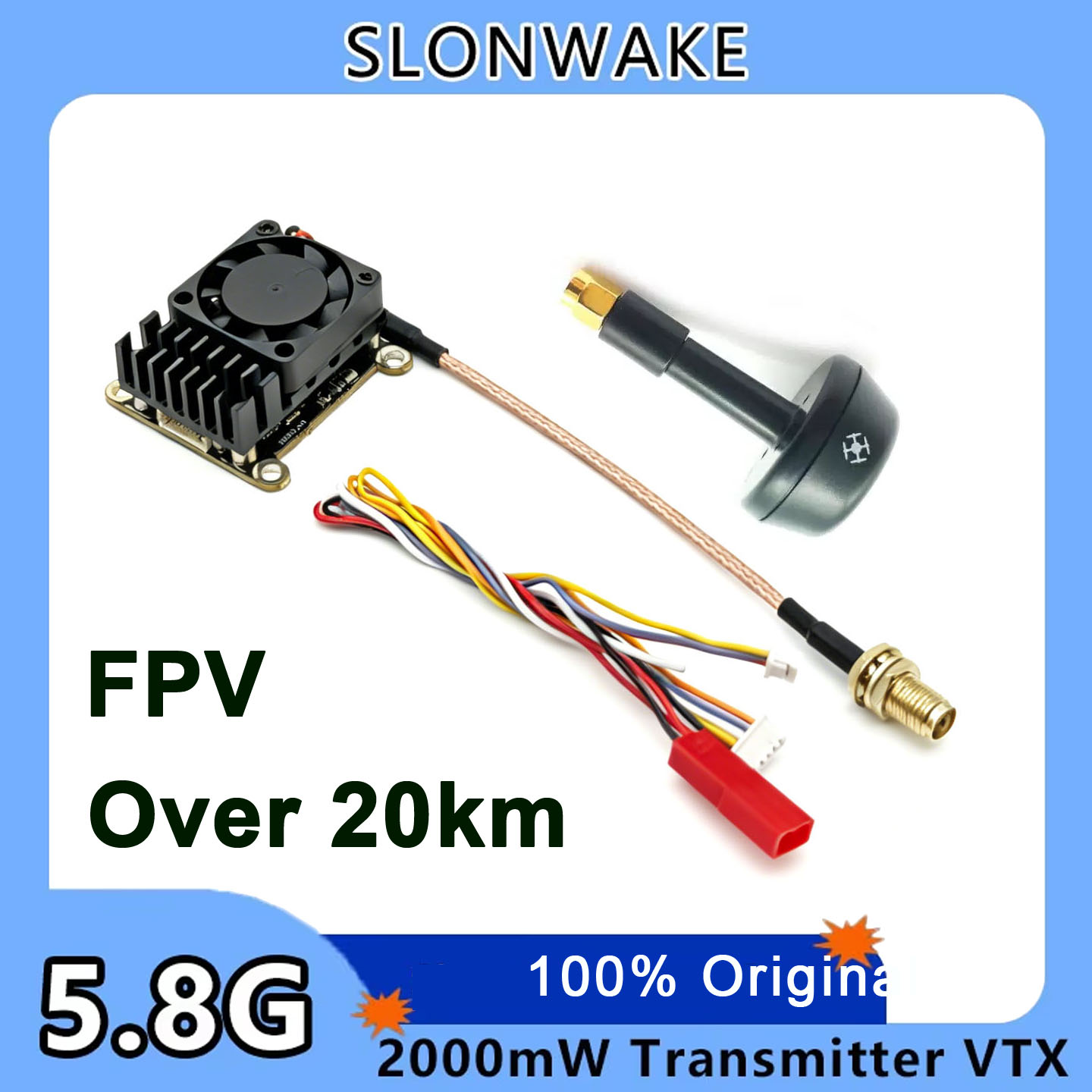 Nuevo transmisor de video inal - Drone Receiver reseña y precio