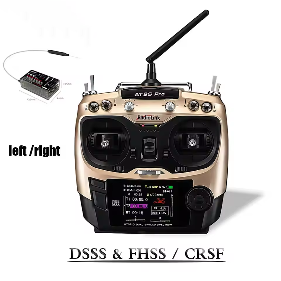 Radiolink AT9SPro 12CH 2.4G DS - Drone Receiver reseña y precio