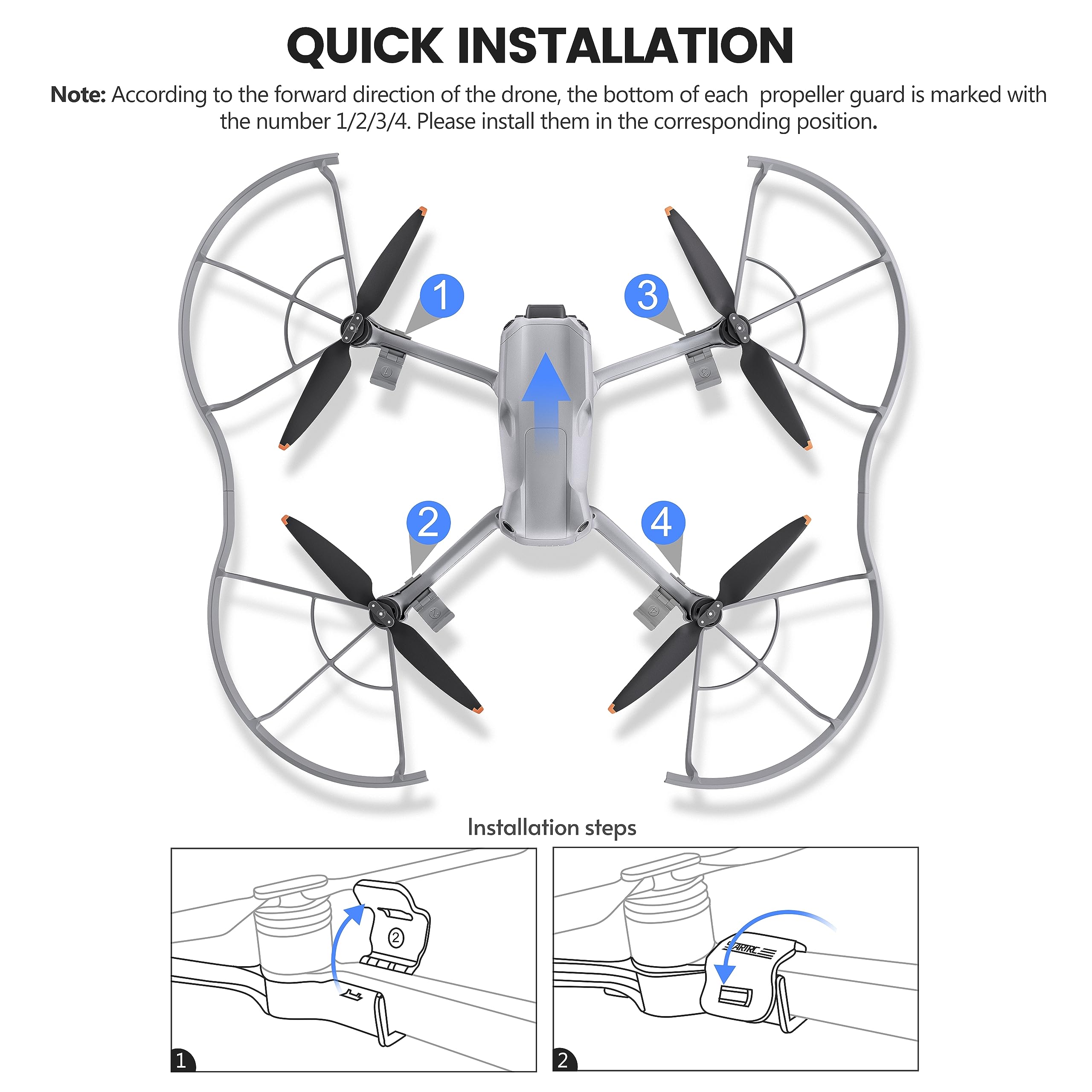 Protector de Hélices STARTRC A - Drone Propeller Guard reseña y precio