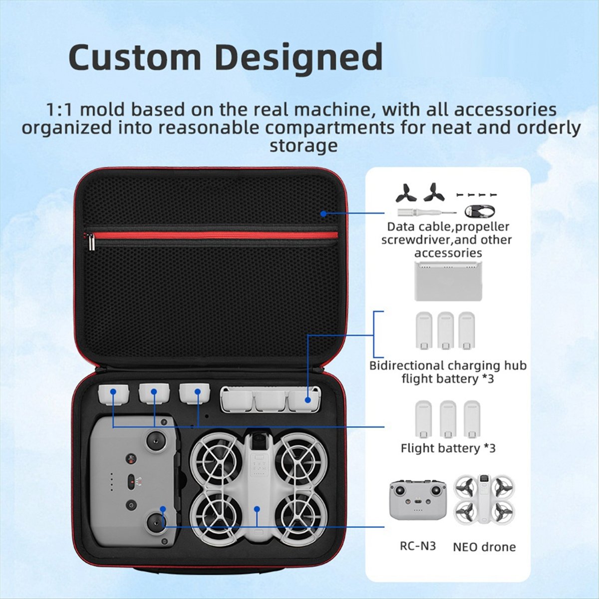 Bolsa de Transporte A43M para  - Drone Battery Strap reseña y precio
