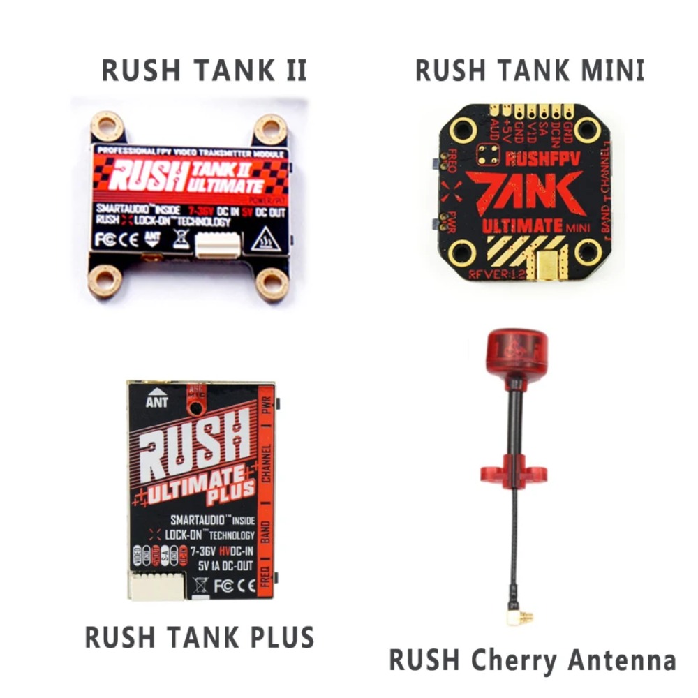 Transmisor de Video RUSH TANK  - Drone Receiver reseña y precio