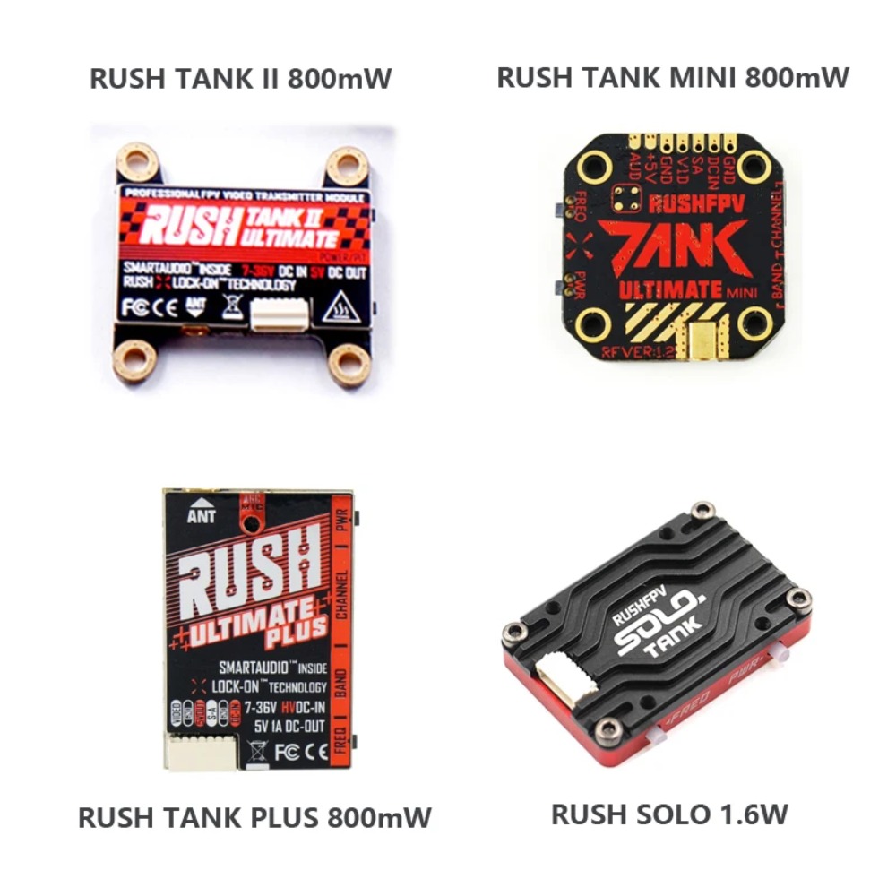 Transmisor de Video RUSH TANK  - Drone Receiver reseña y precio