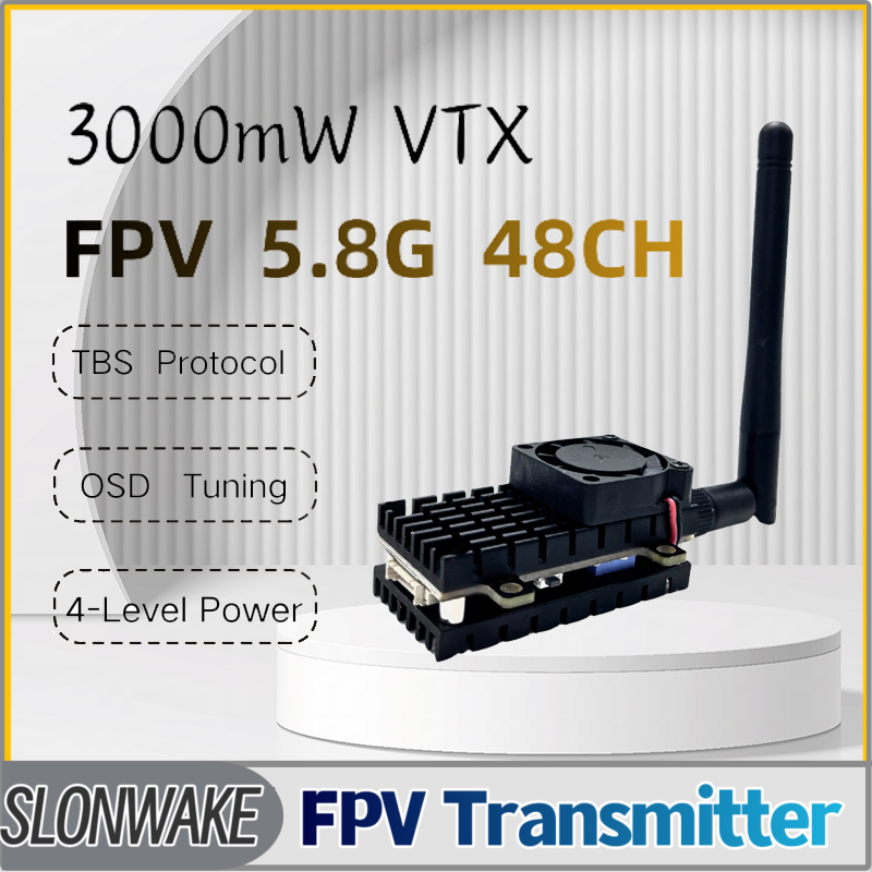 SLONWAKE 5,8G 3000mW simulació - Drone Frame reseña y precio