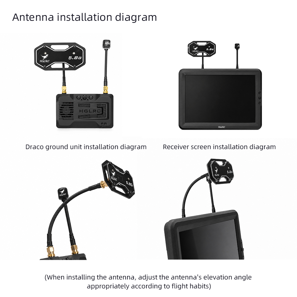 Antena de Parche HGLRC V1 LHCP - Drone Antenna reseña y precio